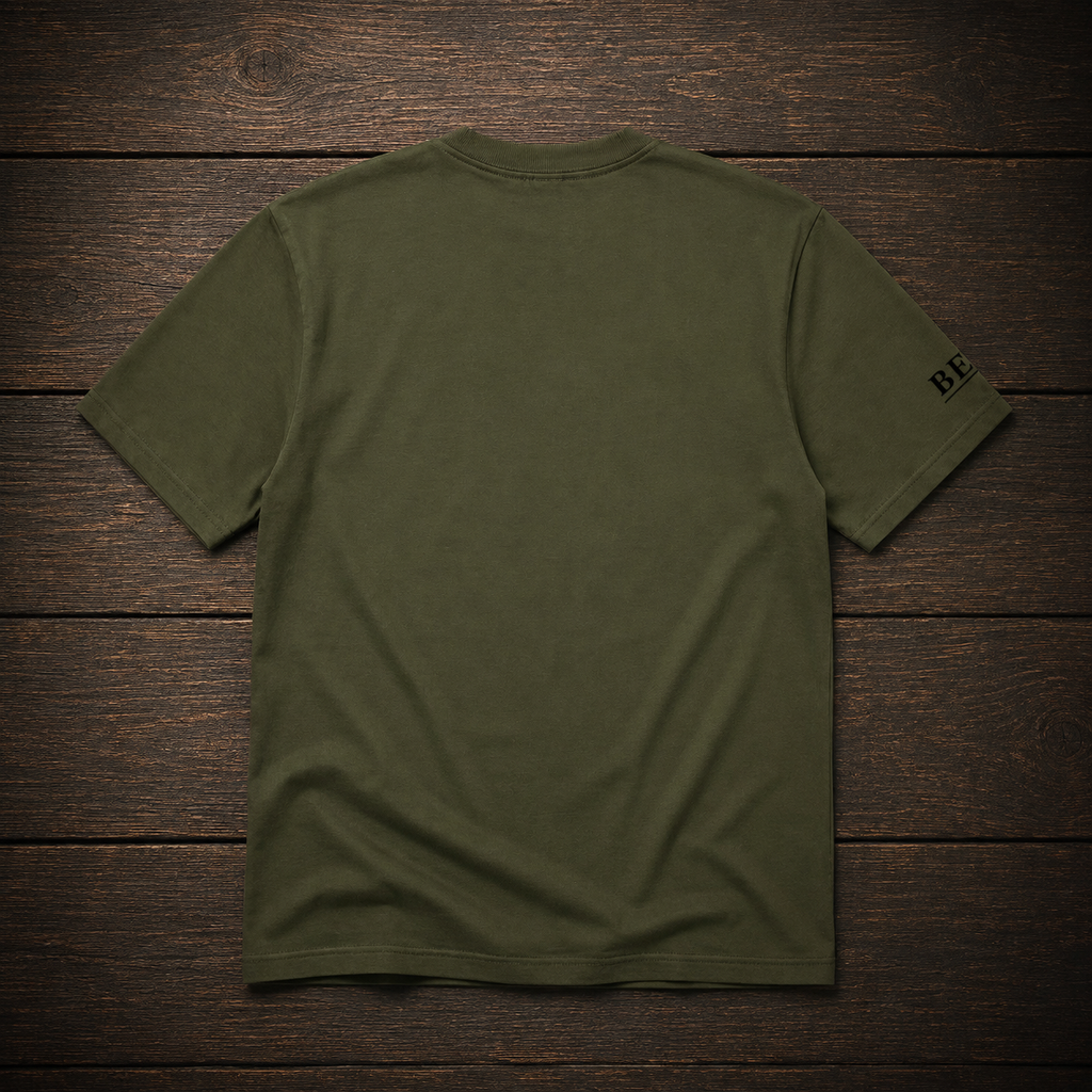 Bear Tackle Heritage Essential carp fishing T-shirt – product view 4