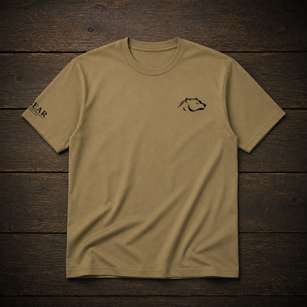 Bear Tackle Heritage Essential carp fishing T-shirt – product view 1