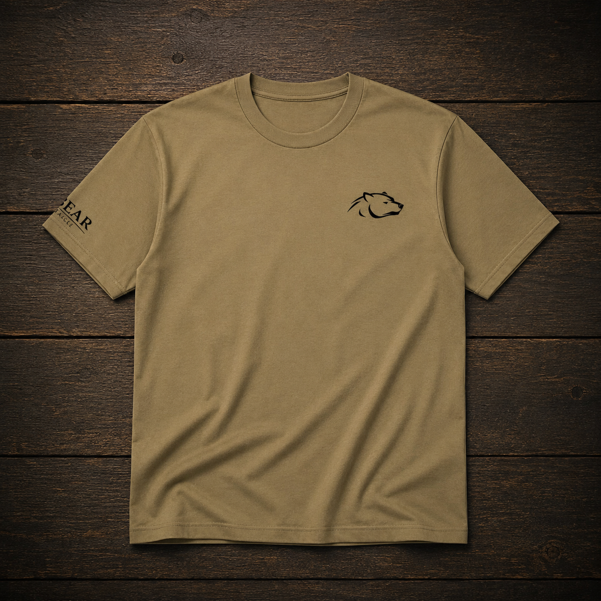Bear Tackle Heritage Essential carp fishing T-shirt – product view 1