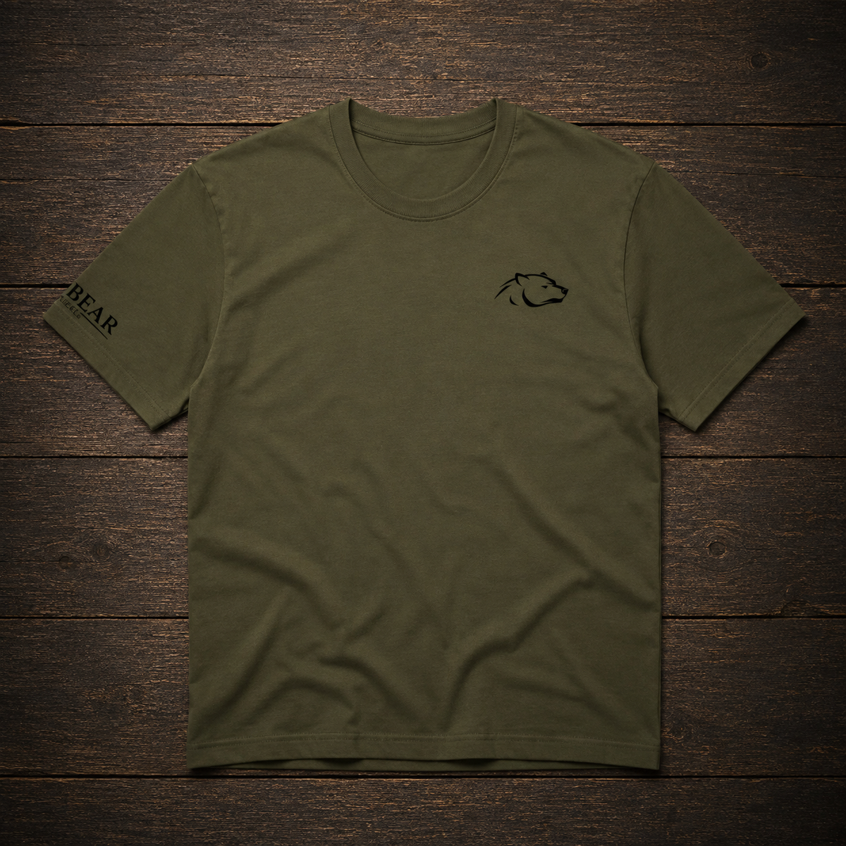 Bear Tackle Heritage Essential carp fishing T-shirt – product view 3