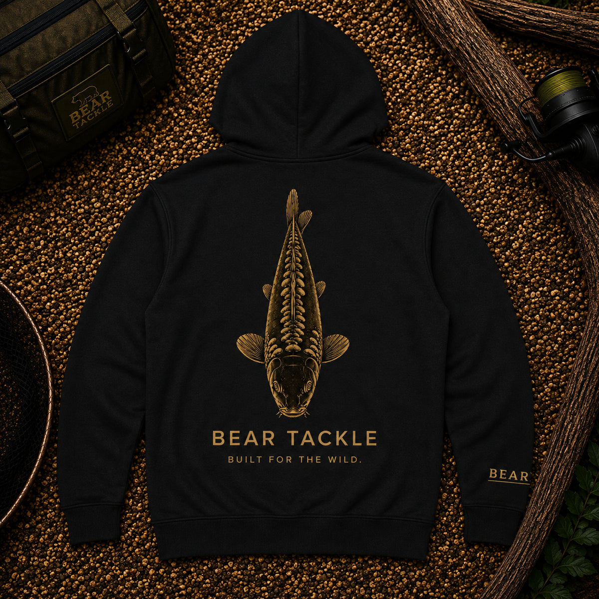 Bear Tackle Mirror Carp fishing hoodie – product view 1